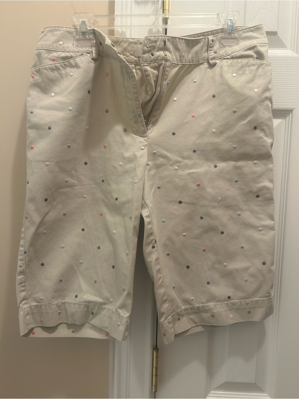 Talbots Women’s Shorts with Polka Dots, size 10